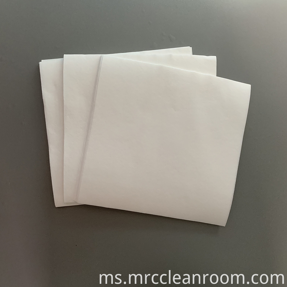 68gsm White Cellulose Polyester Wipes